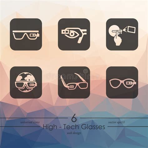 Smart Glasses Stock Vector Illustration Of Message Lens 51409345