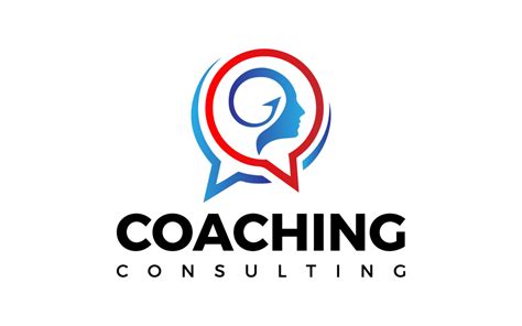 Brain Coaching Consulting Design Logo Template