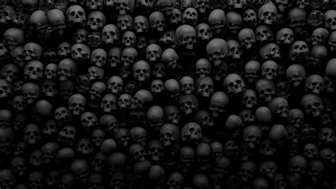 Dark Skull Hd Wallpaper