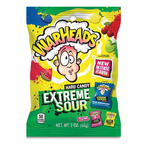 Warheads Chewy Cubes Sour Candy 4 Oz Theater Box All City Candy