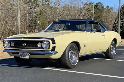 1967 Chevrolet Camaro Ss 396 4 Speed For Sale On Bat Auctions Sold