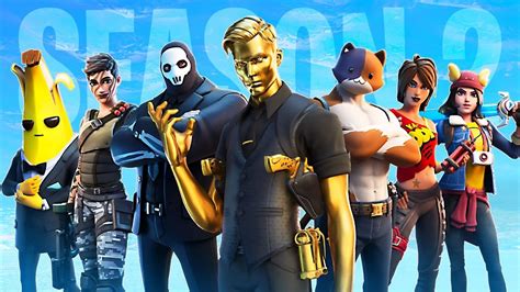 New Fortnite Chapter 2 Season 2 Live Battle Pass Skins And Mythic