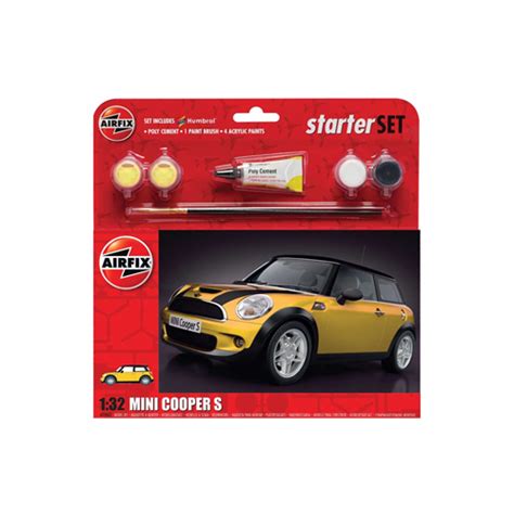 Starter Set 132 Mini Cooper S Models Model Kits Cars Craniums