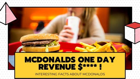 Mcdonalds ன் ஒரு நாள் வருமானம் Facts About Mcdonalds Fact Series