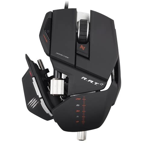 Mad Cats Rat 7 Adjustable 6400dpi Gaming Mouse Ex Display Falcon