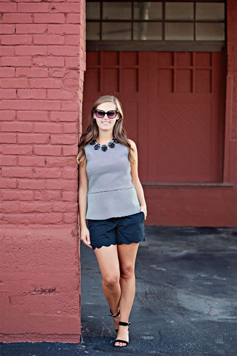jillgg s good life for less a west michigan style blog my everyday style scalloped shorts