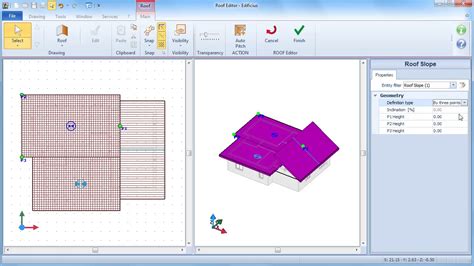 Tutorial De Edificius El Dibujo Manual De Los Faldones Del Techo Acca Software Youtube