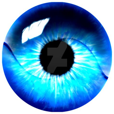 Light Blue Swirl Eye Enhanced By Thesilentfall On Deviantart