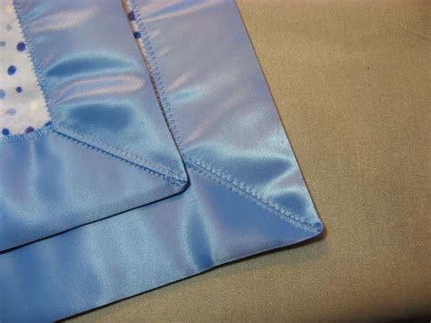 Tutorial Satin Binding On A Baby Blanket