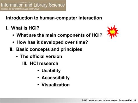 Ppt Introduction To Human Computer Interaction Powerpoint