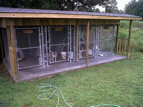 Instead, you could build a diy pet gate to keep your puppy in a safe location when you're away. dog kennel ideas - Google Search | Dog boarding kennels ...