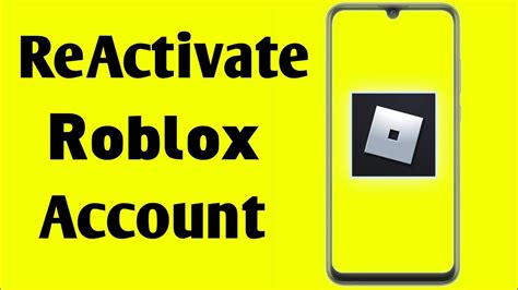 How To Reactivate Your Roblox Account Easily In 2min Youtube