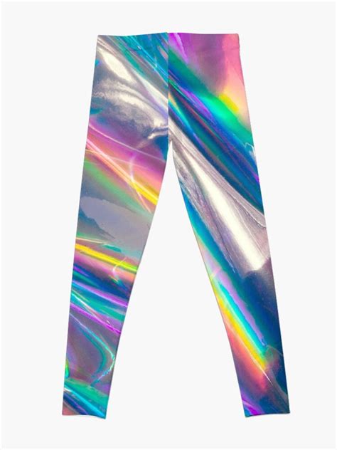 Holographic Leggings By Forbiddngoods Redbubble