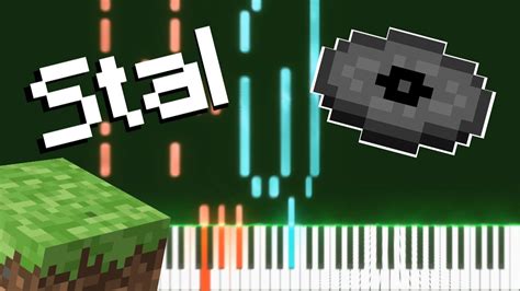 Stal C418 Minecraft Music Disc Piano Tutorial Youtube