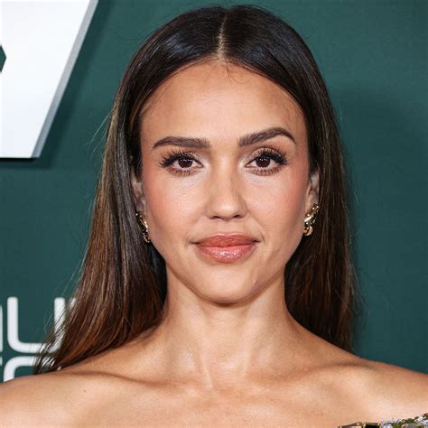 Jessica Alba Shows Off Her Fit Figure In A Gold Silver Gown For Baby Baby Gala