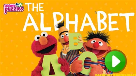 Sesame Street Abc Puzzles The Alphabet Game Youtube