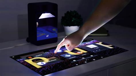 This Projector Turns Any Desk Into A Touchscreen Youtube