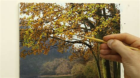 How To Paint Leaves On A Tree In Oil