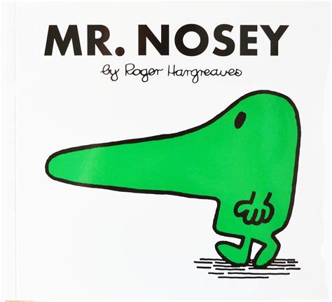 Mr Nosey By Roger Hargreaves Mr Men Classic Library Paperback