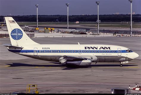 N382pa Pan American World Airways Pan Am Boeing 737 214 Photo By Dirk