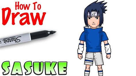 How To Draw Sasuke Uchiha Naruto Youtube
