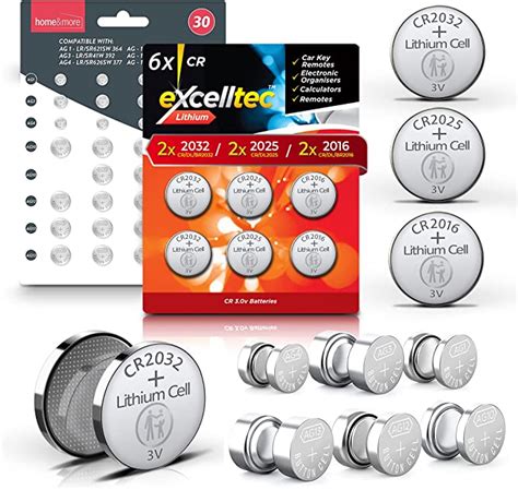 Sol Alkaline And Lithium Button Cells Batteries Assorted Multipack Of 36