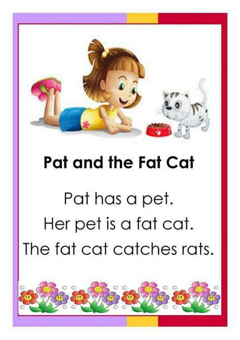 1st Grade Reading Worksheets Phonics Reading Passages First Grade