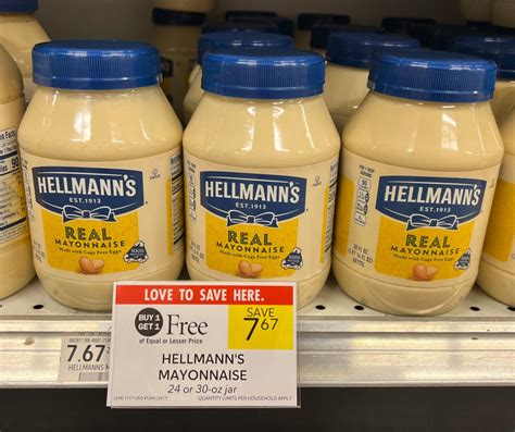 Get Hellmanns Mayonnaise As Low As At Publix IHeartPublix