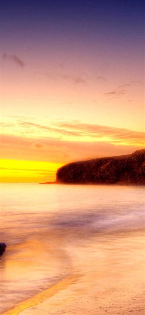 Maybe you would like to learn more about one of these? Iphone Wallpaper beautiful golden sunset over the ocean Hd ...