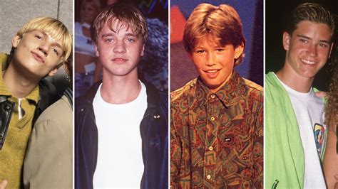 Teen Heartthrobs Of The 90s Then And Now