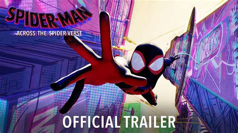 Spider Man Across The Spider Verse Official Trailer Hd Youtube