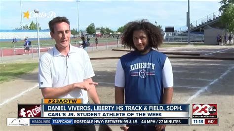 Male Athlete Of The Week Daniel Viveros Youtube