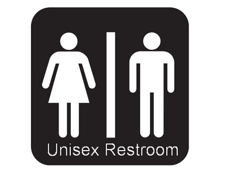 Unisex Restroom Sign 2 Clip Art At Vector Clip Art Online