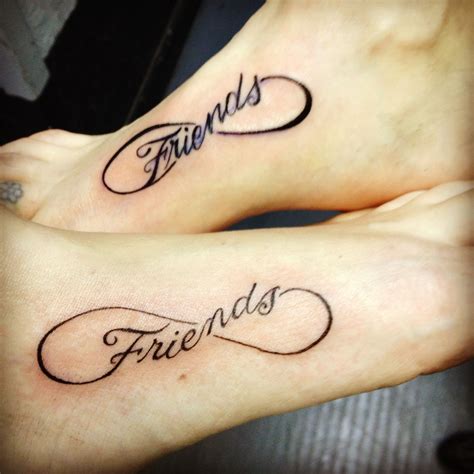 Infinity Best Friends Tattoo Friends Forever Unendlichkeitssymbol
