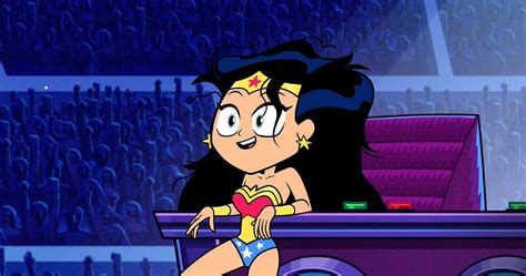 10 Raisons Pour Lesquelles Wonder Woman Apparaît Dans Teen Titans Go