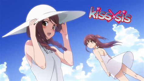 Hd Wallpaper Anime Girls Kiss X Sis Suminoe Ako Suminoe Riko Sky