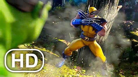 Wolverine Vs Hulk Fight Scene 4k Ultra Hd Marvel Superhero Cinematic