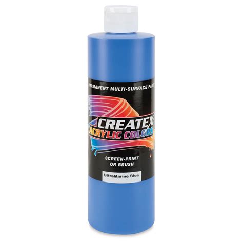 Createx Acrylics Ultramarine Blue Pint Michaels