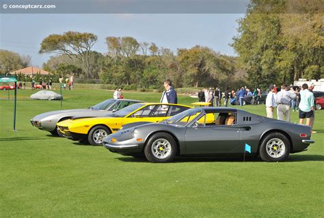 Carwale offers ferrari history, reviews, photos and news etc. 1972 Ferrari 246 Dino at the 17th Annual Amelia Island concours d'Elegance