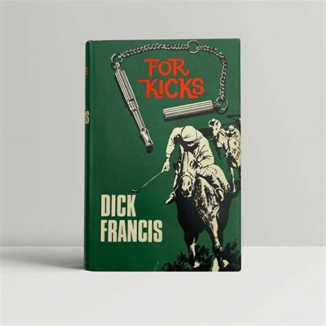 dick francis for kicks first edition 1965 signed and inscribed