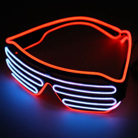 Novelty Led Light Up Party Glasses Bellechic