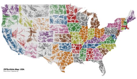 3 Digit Zip Code Map United States