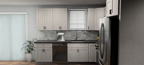 Fabuwood Allure Galaxy Horizon 10 X 10 L Shaped Kitchen Cabinets