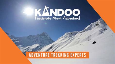 Kandoo Adventures The Adventure Trekking Experts Youtube