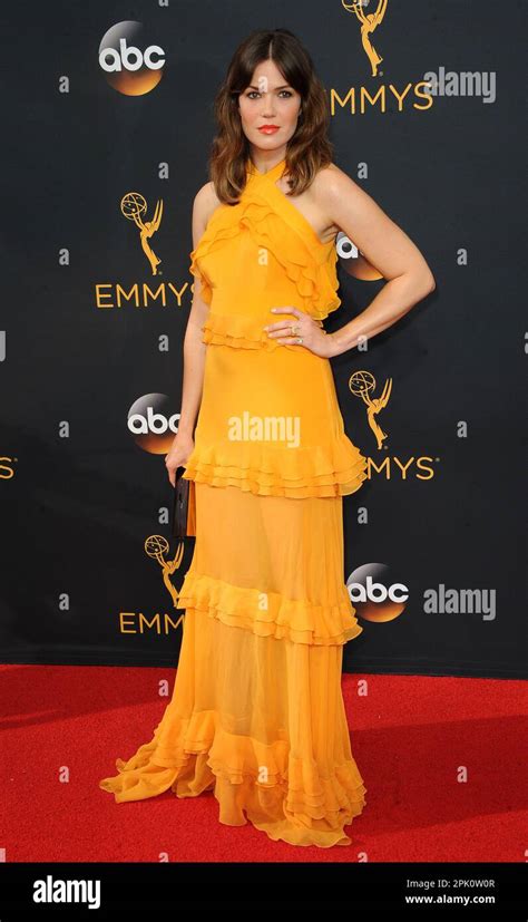 Mandy Moore At The 68th Annual Primetime Emmy Awards Held At The Microsoft Theater In Los