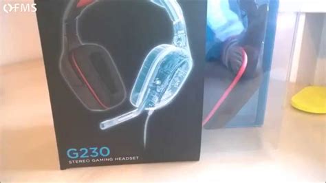 Logitech G230 Stereo Gaming Headset Per Pc Unboxing Esclusiva Italiana Youtube