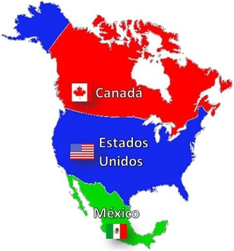 Países De América Del Norte Con Mapa Saber Es Práctico