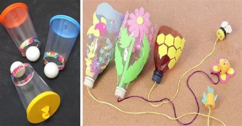 14 Ideias De Brinquedos Com Reciclados — SÓ Escola
