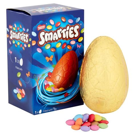 Smarties Medium Easter Egg 122g Tesco Groceries