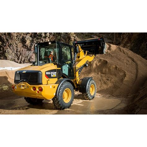 Caterpillar Cat 908m Wheel Loader 20 Inch By 30 Inch Laminated Poster